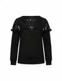 Maglia con pizzo e paillettes IRONICA