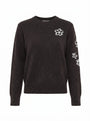Maglia con ricamo fiori DORABELLA