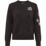 Maglia con ricamo fiori DORABELLA