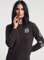 Maglia con ricamo fiori DORABELLA