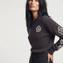 Maglia con ricamo fiori DORABELLA
