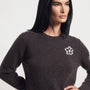 Maglia con ricamo fiori DORABELLA