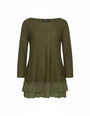 Maglia con rouches IRONICA