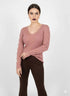 Maglia con scollo a V e bottoni decorativi DORABELLA