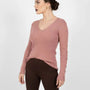 Maglia con scollo a V e bottoni decorativi DORABELLA