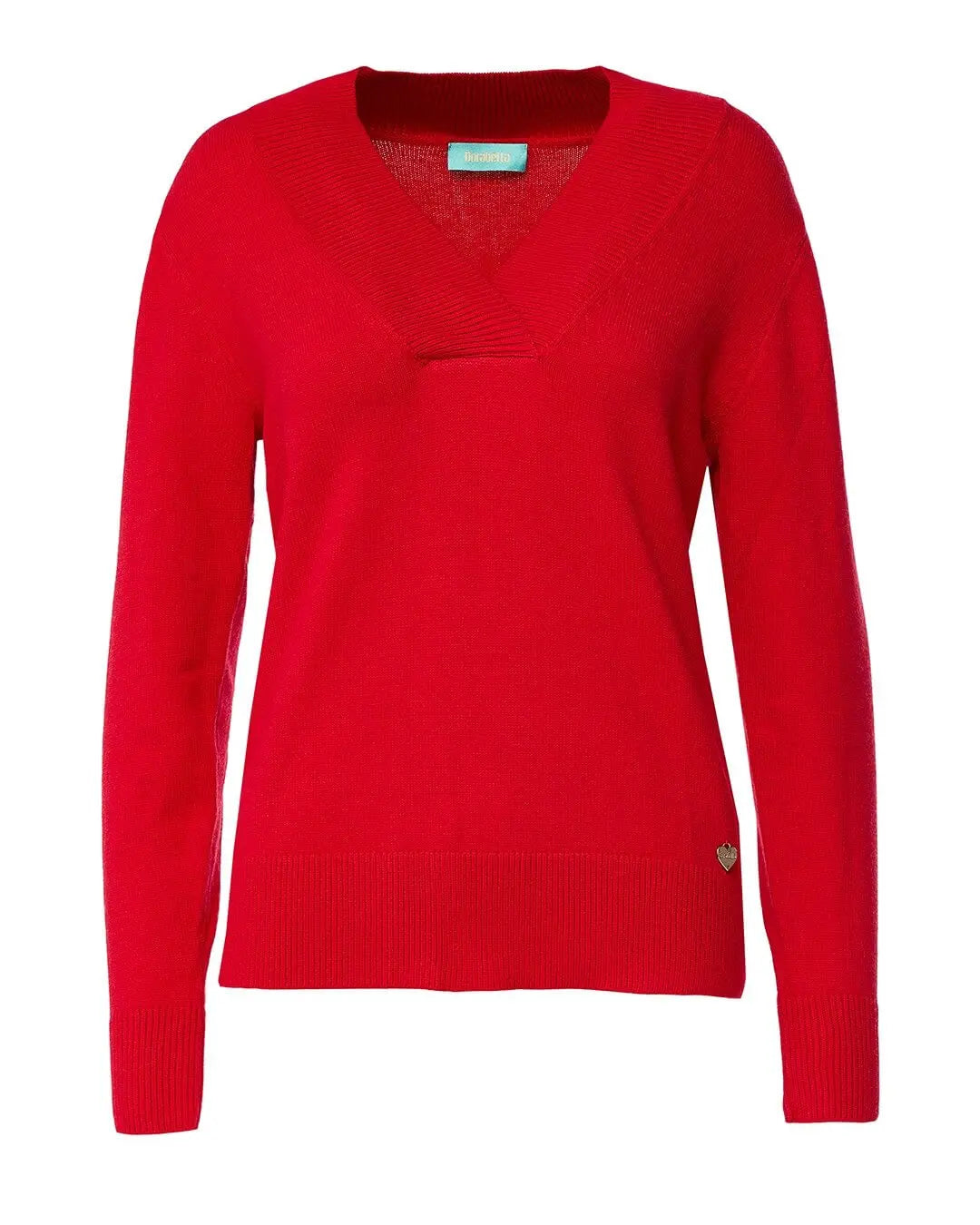 Maglia con scollo a V e fintone incrociato RIBES DORABELLA