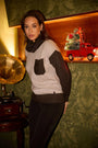 Maglia con taschino e collo alto removibile ANTRACITE DORABELLA