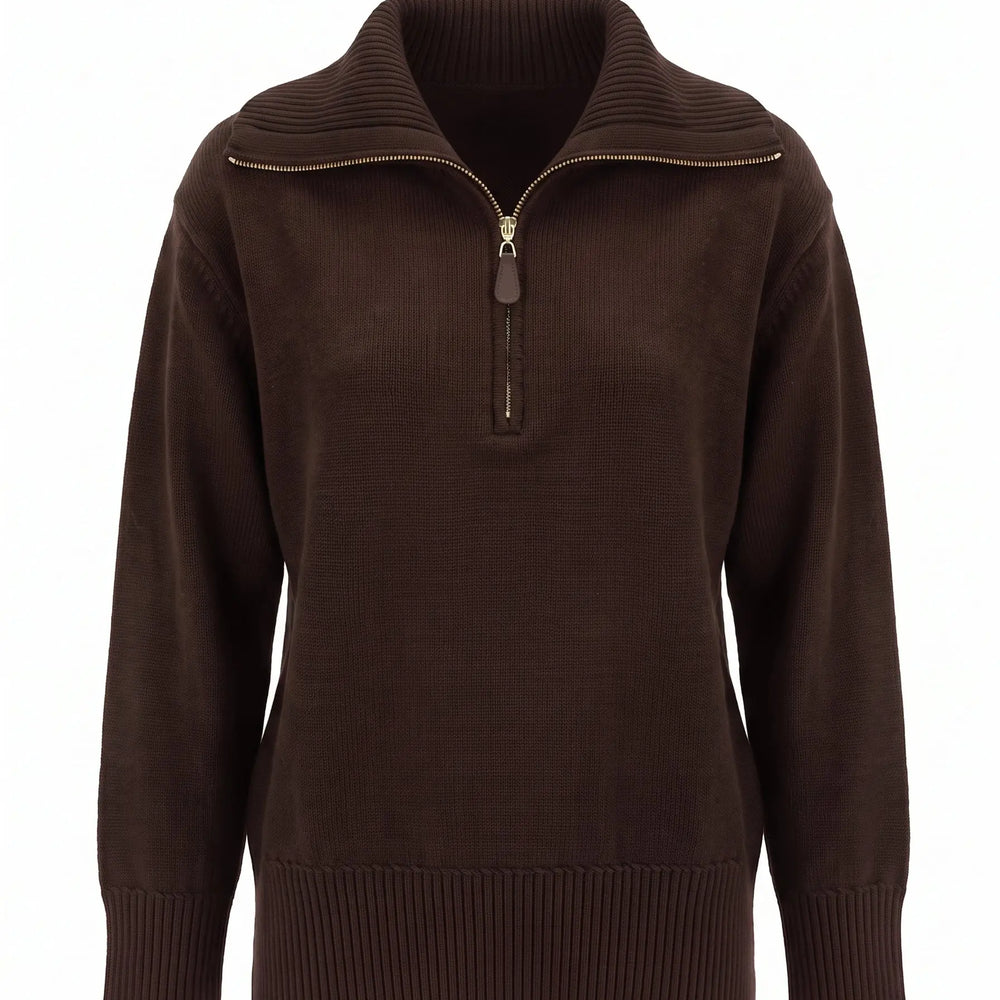 Maglia con zip DORABELLA