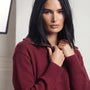 Maglia con zip DORABELLA