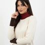 Maglia dolcevita color block DORABELLA