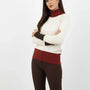 Maglia dolcevita color block DORABELLA