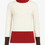 Maglia dolcevita color block DORABELLA