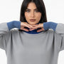 Maglia dolcevita color block DORABELLA