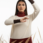 Maglia dolcevita color block DORABELLA