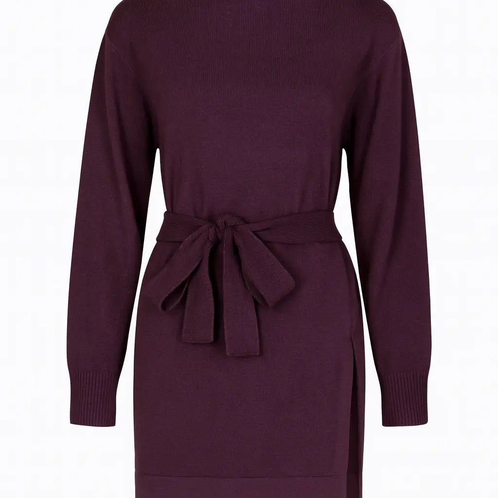 Maglia dolcevita con spacco laterale DORABELLA