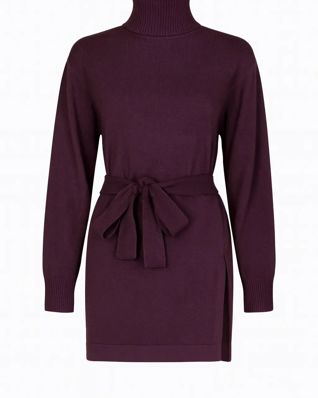 Maglia dolcevita con spacco laterale DORABELLA