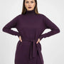 Maglia dolcevita con spacco laterale DORABELLA