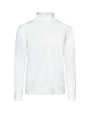 Maglia basic a collo alto risvoltato OFF WHITE DORABELLA