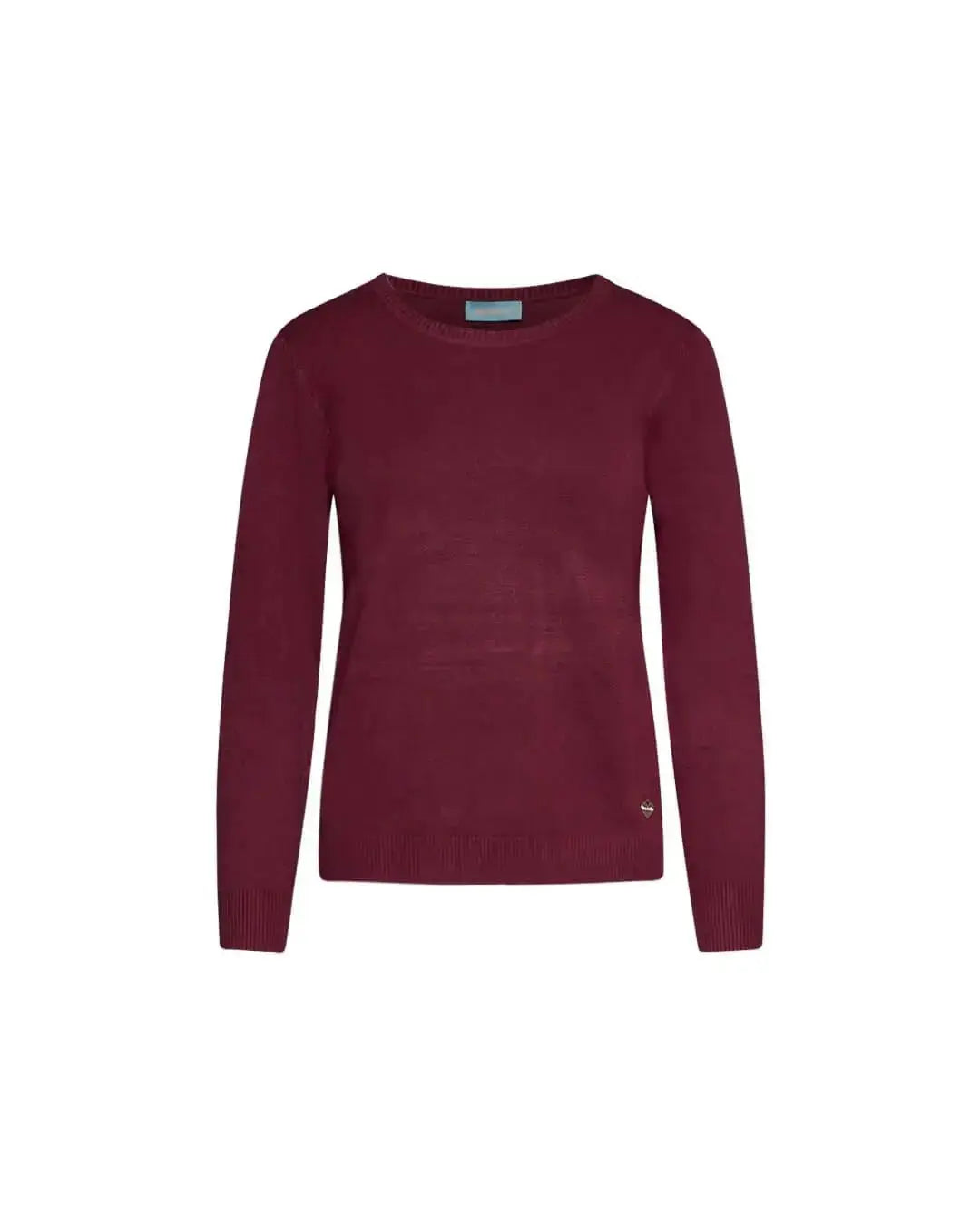 Maglia a girocollo basic e maniche lunghe DORABELLA