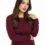 Maglia a girocollo basic e maniche lunghe DORABELLA