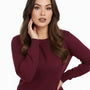 Maglia a girocollo basic e maniche lunghe DORABELLA