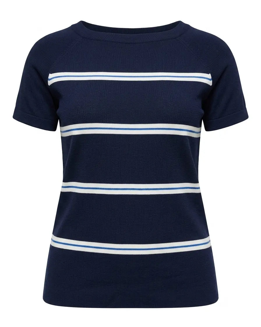 Maglia girocollo a righe DORABELLA PIU'