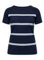 Maglia girocollo a righe DORABELLA PIU'