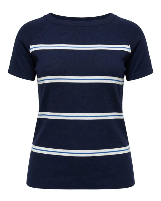 Maglia girocollo a righe DORABELLA PIU'