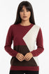 Maglia girocollo color block DORABELLA