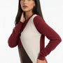 Maglia girocollo color block DORABELLA