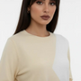 Maglia girocollo color block DORABELLA