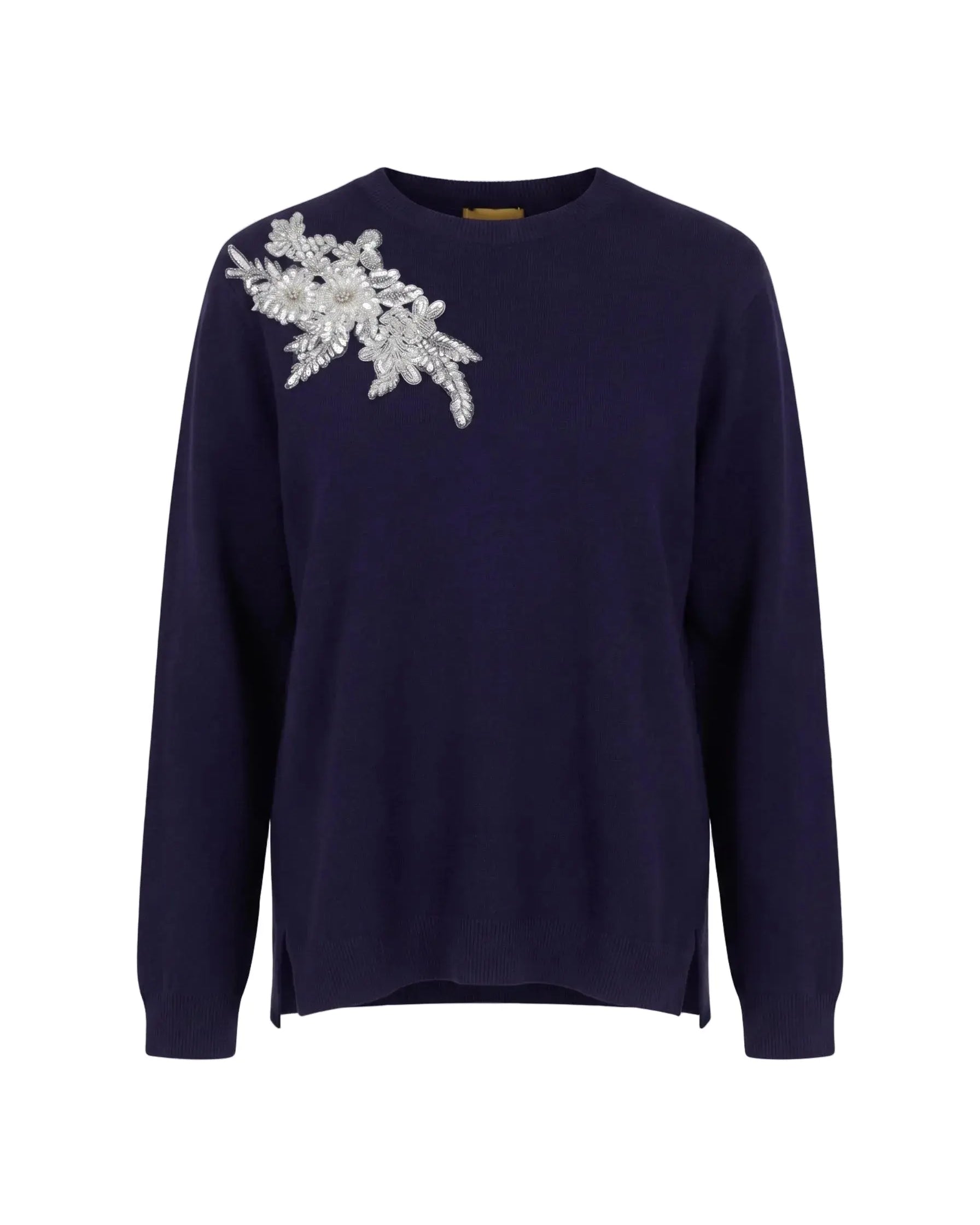 Maglia girocollo con applicazione DORABELLA PIU'