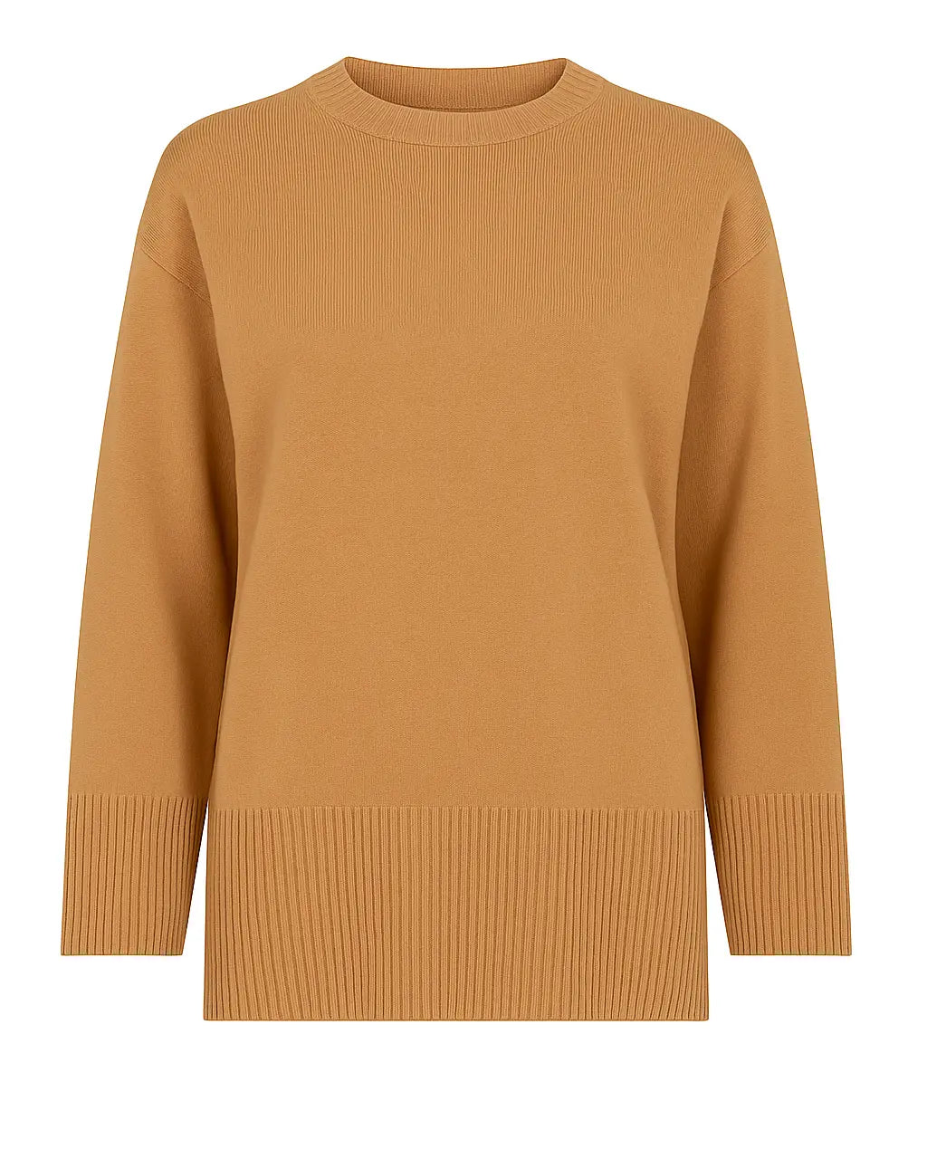 Maglia girocollo con costina alta al fondo DORABELLA PIU'