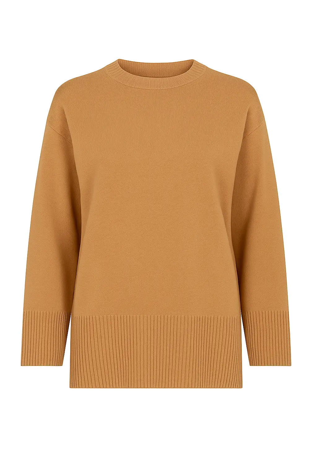 Maglia girocollo con costina alta al fondo DORABELLA PIU'