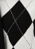 Maglia girocollo con rombi e applicazioni DORABELLA