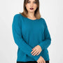 Maglia girocollo con spacco sulla schiena DORABELLA