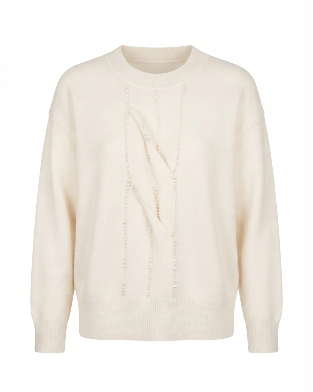 Maglia girocollo dettaglio intrecciato DORABELLA