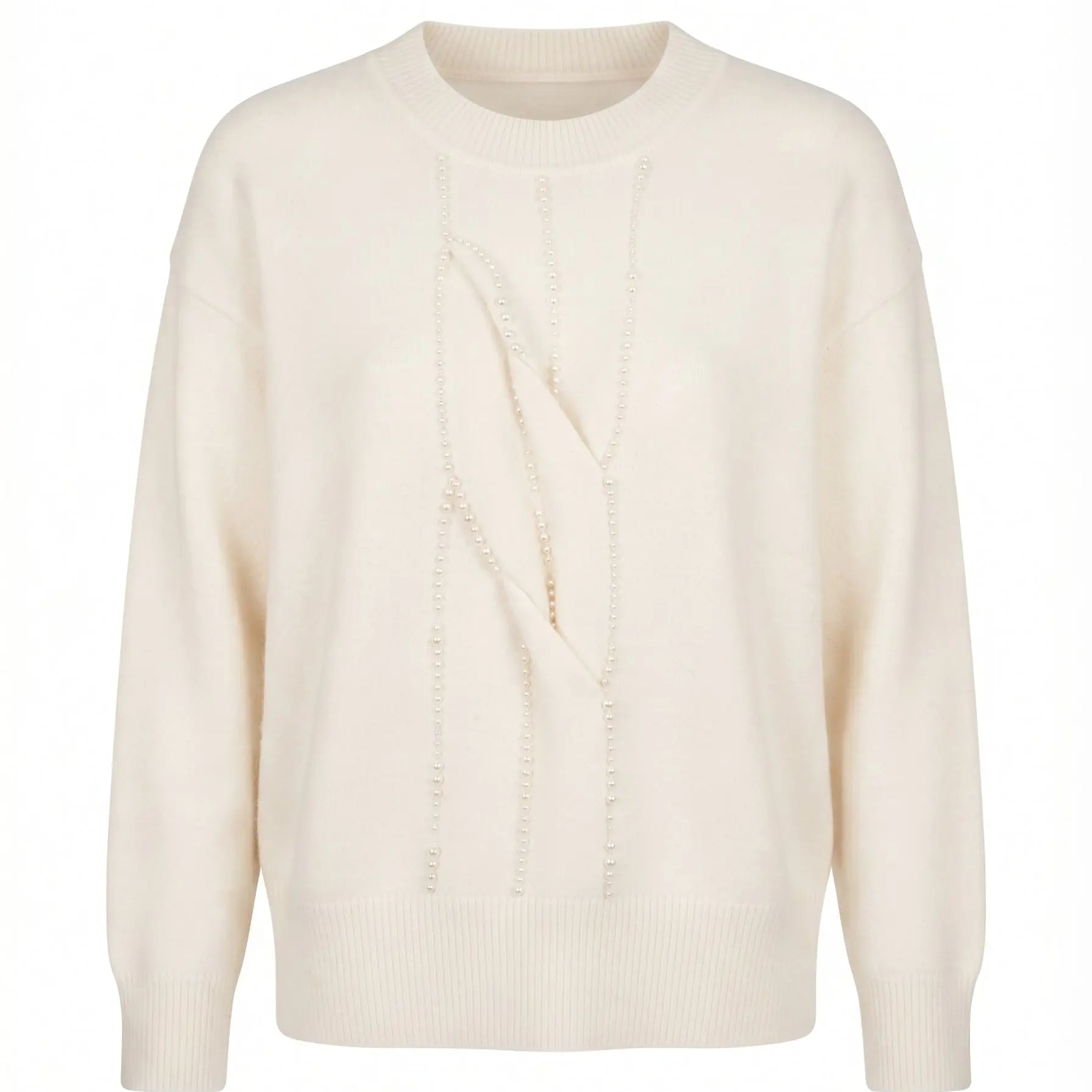 Maglia girocollo dettaglio intrecciato DORABELLA