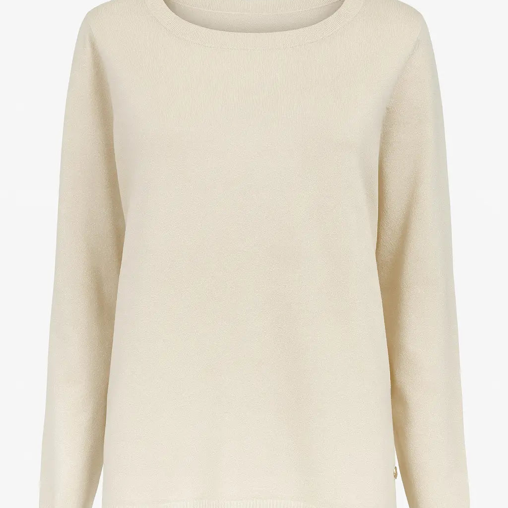 Maglia girocollo in lurex DORABELLA