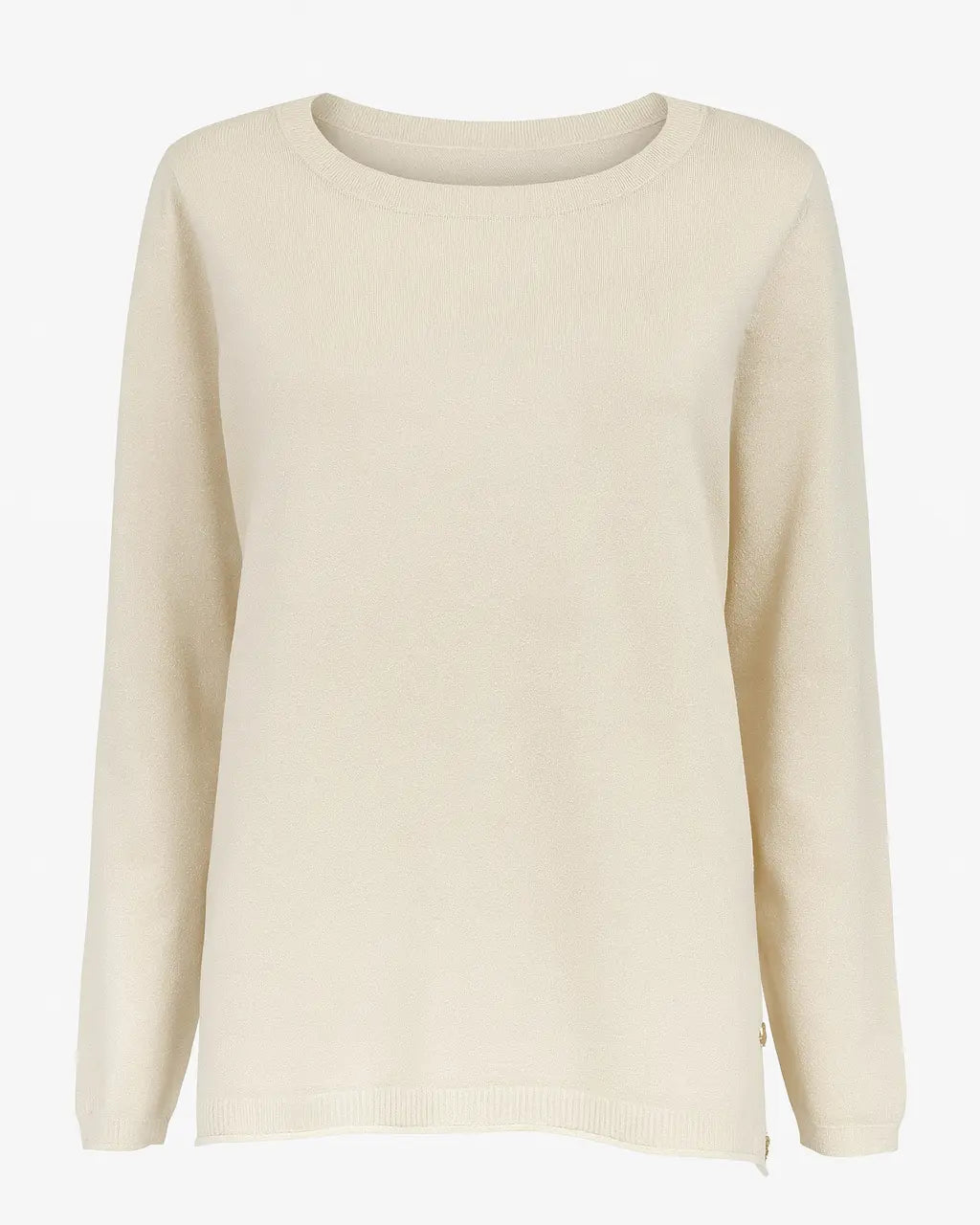 Maglia girocollo in lurex DORABELLA