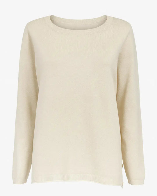 Maglia girocollo in lurex DORABELLA