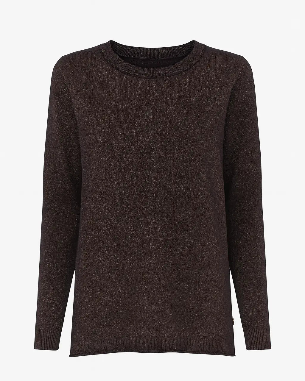 Maglia girocollo in lurex DORABELLA