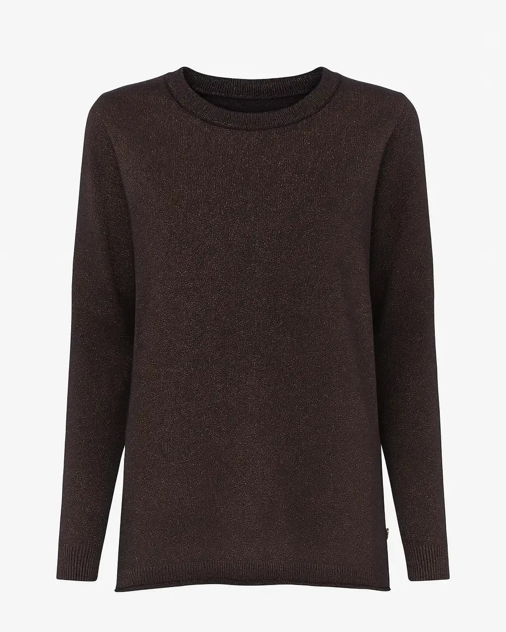Maglia girocollo in lurex DORABELLA