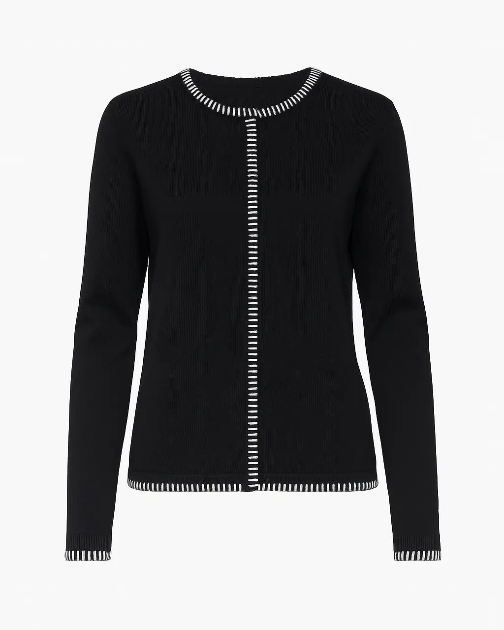 Maglia girocollo punto cavallo DORABELLA