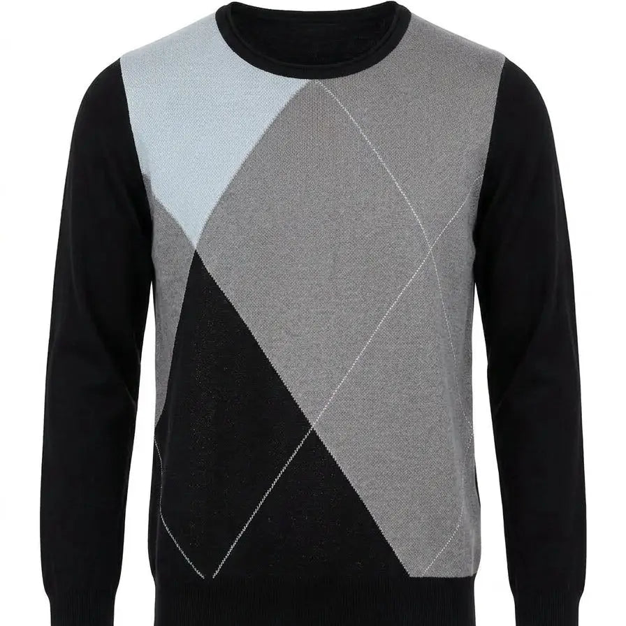 Maglia girocollo rombi DORABELLA