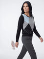 Maglia girocollo rombi DORABELLA