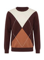 Maglia girocollo rombi color block DORABELLA PIU'