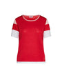 Maglia in lurex ROSSO DORABELLA XL