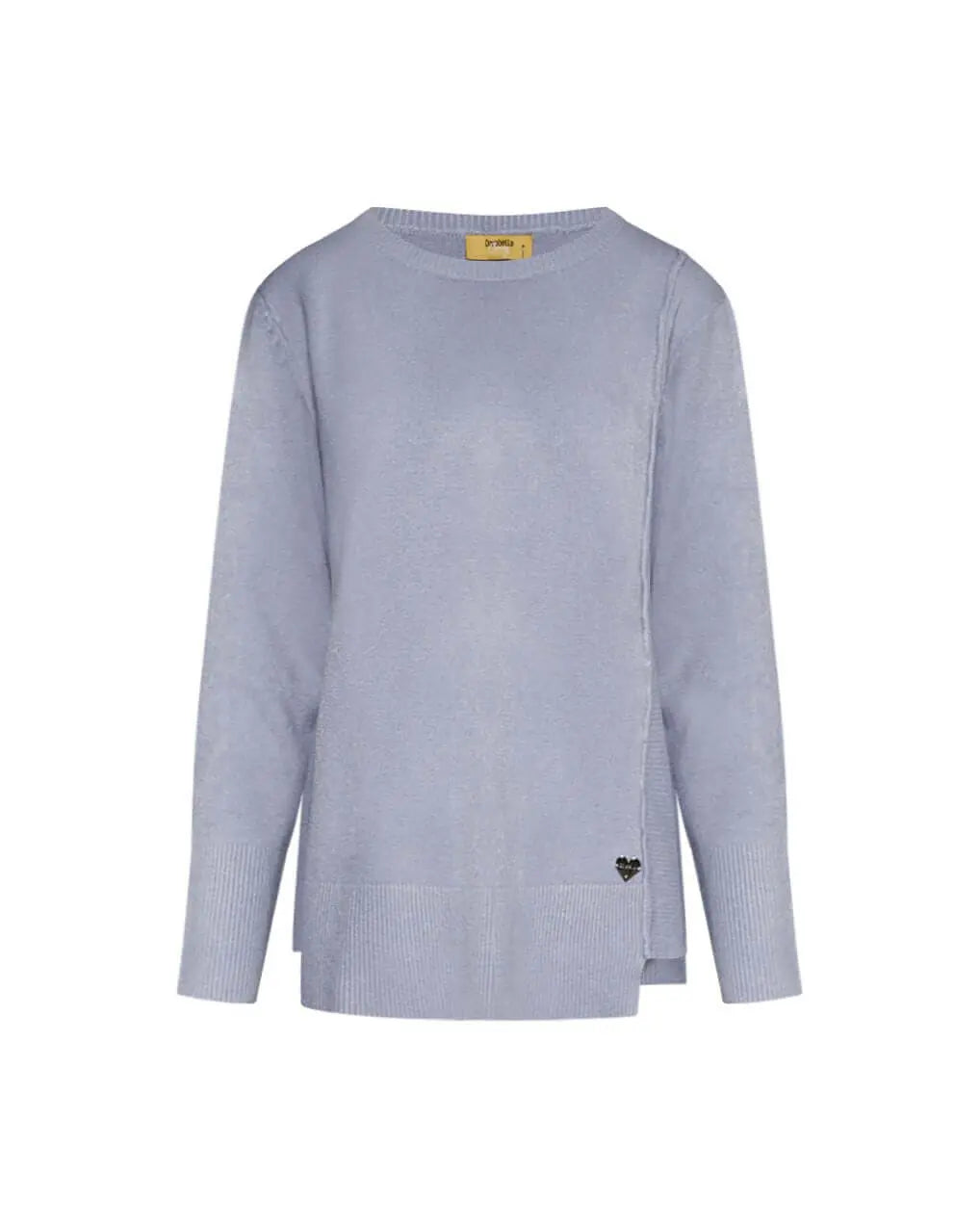 Maglia in misto viscosa con collo staccabile CELESTE DORABELLA CURVY XL