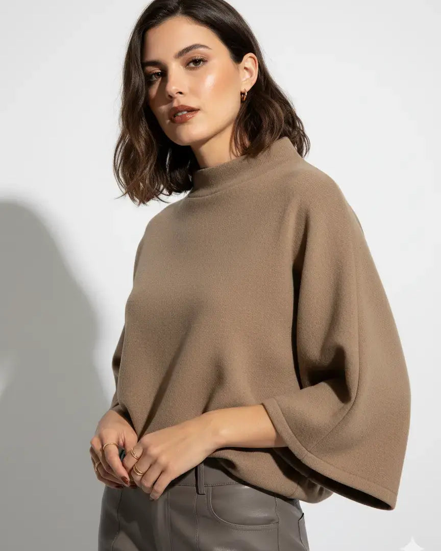 Maglia kimono in tinta unita DORABELLA